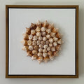 Conch Shell Pinwheel Seashell Wall Art