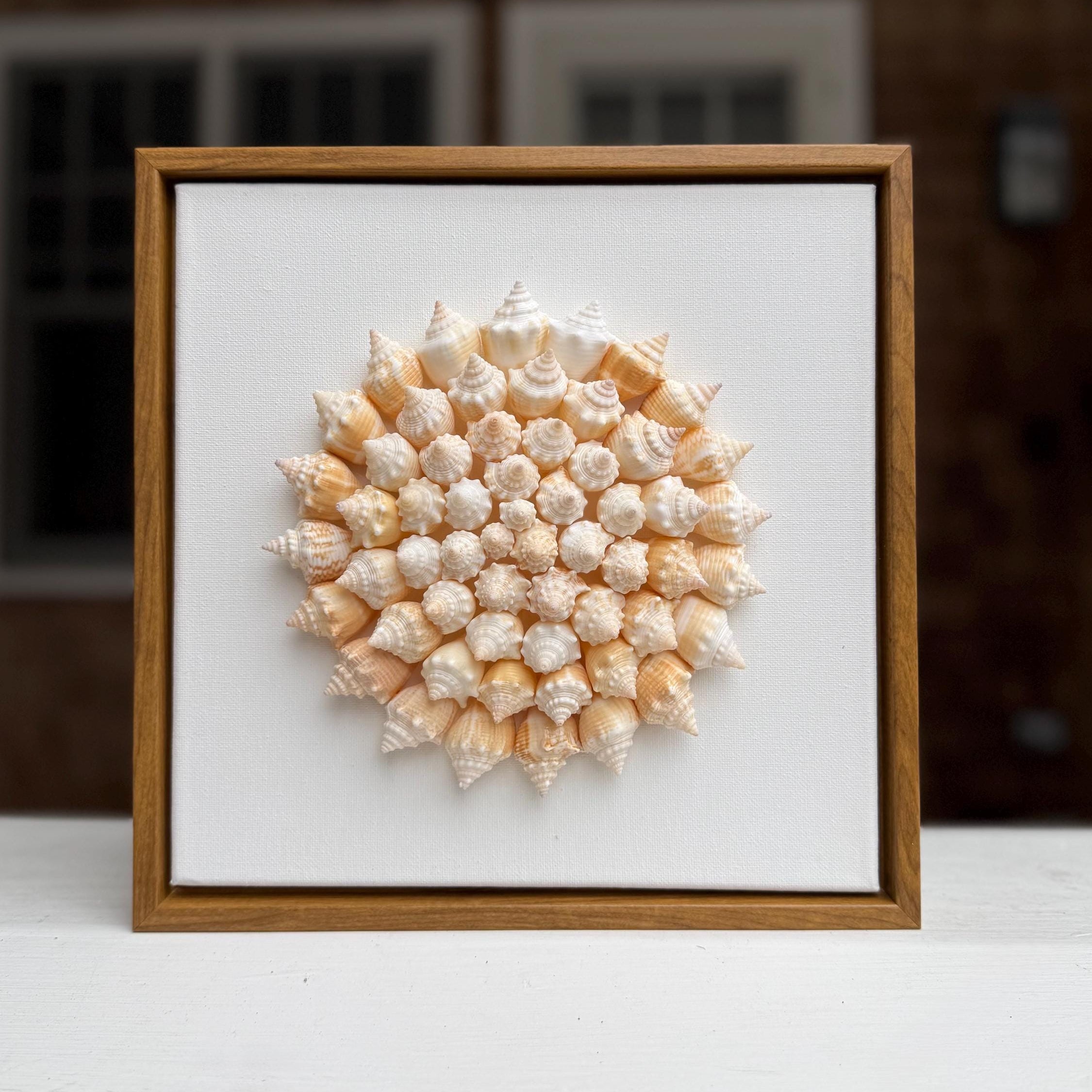 Handmade Shell Flower | 50+ Authentic Sanibel Island Conch Shells